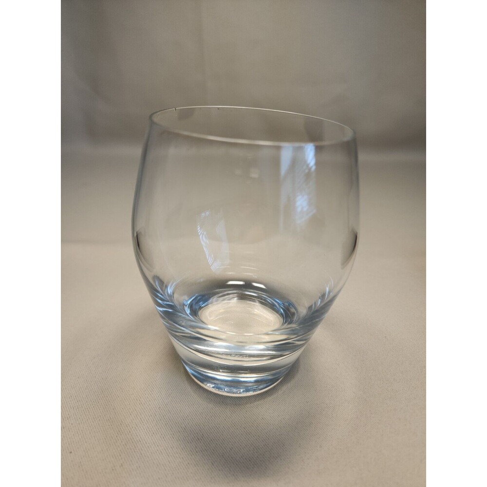 Luigi Bormioli Glassware Crescendo Stemless Wine Glasses Signed E4